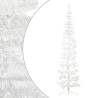  Slim Artificial Half Christmas Tree with Stand White 240 cm Colour white Size 240 cm Quantity in Package 1 Number of Branch Tips 