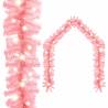  Christmas Garland with LED Lights 20 m Pink Colour pink Size 20 m Quantity in Package 1 Number of LEDs 