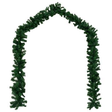 Christmas Garlands 4 pcs Green 270 cm PVC - Hipomarket