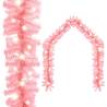  Christmas Garland with LED Lights 10 m Pink Colour pink Size 10 m Quantity in Package 1 Number of LEDs 