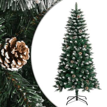 Lifelike 120 cm Artificial Christmas Tree with Stand - Green