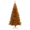 Gold 240 cm Artificial Christmas Tree with Stand - HipoMarket