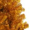 Gold 240 cm Artificial Christmas Tree with Stand - HipoMarket