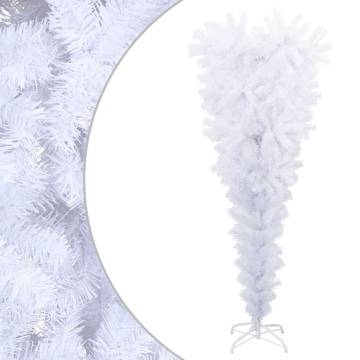 Upside-Down Artificial Christmas Tree - 120 cm White | HipoMarket