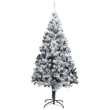 Extra-Large Flocked Snow Christmas Tree 400cm - Hipomarket