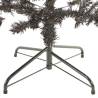 Slim Black Christmas Tree 240cm - Elegant Holiday Centerpiece