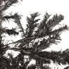 Slim Black Christmas Tree 240cm - Elegant Holiday Centerpiece