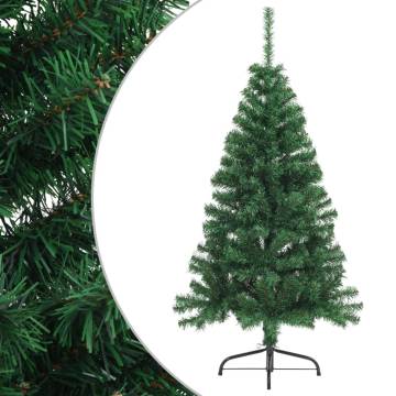 Artificial Half Christmas Tree 150 cm - Green PVC | HipoMarket