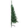 Artificial Half Christmas Tree 150 cm - Green PVC | HipoMarket