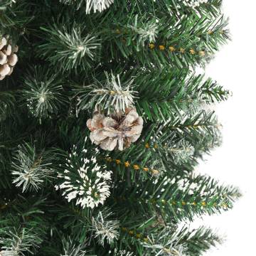 Artificial Slim Christmas Tree 210 cm - Perfect for Small Spaces