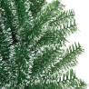 Artificial Christmas Tree with Flocked Snow - 210 cm Green