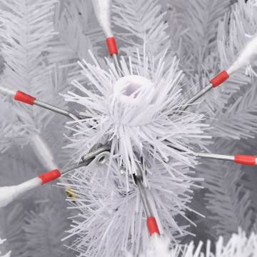 300 cm Artificial Hinged Christmas Tree with Flocked Snow