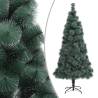  Artificial Christmas Tree with Stand Green 210 cm PET Size 210 x 105 cm Quantity in Package 1 Number of Branch Tips Number of LEDs 