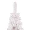 Slim Christmas Tree White 180 cm | Eco-Friendly Holiday Decor