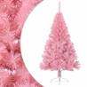 Artificial Half Christmas Tree Pink 150 cm – Perfect Holiday Decor