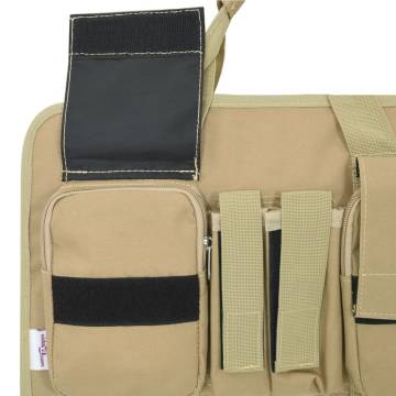 Pistol Bag Khaki - Durable Oxford Fabric | 40x24x10 cm