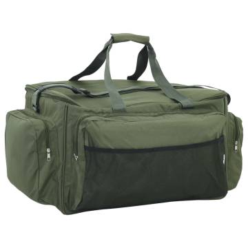 Waterproof Fishing Bag - Dark Green Oxford Fabric | HipoMarket