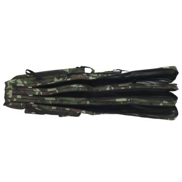 Fishing Rod Bag Green Camouflage - 160 cm Oxford Fabric