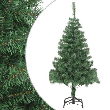 210 cm Artificial Christmas Tree with Steel Stand - 910 Branches