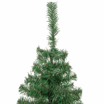 210 cm Artificial Christmas Tree with Steel Stand - 910 Branches