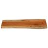 Solid Wood Acacia Live Edge Table Top 100x40 cm | HipoMarket