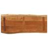 Solid Wood Acacia Live Edge Table Top 100x40 cm | HipoMarket