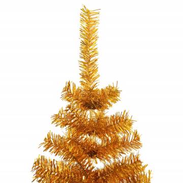 Gold Artificial Christmas Tree 180 cm with Stand | HipoMarket