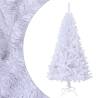  Artificial Christmas Tree with Thick Branches White 150 cm PVC Colour white Quantity in Package 1 Number of Branch Tips 680 Number of LEDs 