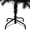 150 cm Black Artificial Christmas Tree with Stand - PVC