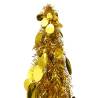 Pop-up Artificial Christmas Tree Gold 150 cm | Hipo Market