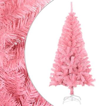 Pink 150 cm Artificial Christmas Tree with Stand | Hipomarket