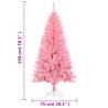 Pink 150 cm Artificial Christmas Tree with Stand | Hipomarket