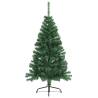 Artificial Half Christmas Tree 120 cm PVC - Hipomarket