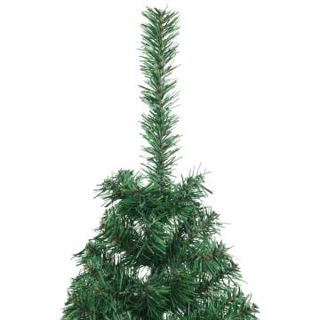 Artificial Half Christmas Tree 120 cm PVC - Hipomarket