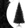  Artificial Christmas Tree with Stand Black 210 cm PVC Colour black Size 210 x 110 cm Quantity in Package 1 Number of Branch Tips 