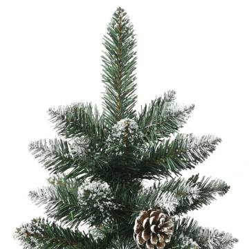 180 cm Artificial Christmas Tree with Stand - Green PVC