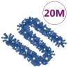 Blue LED Christmas Garland - 20m Holiday Decoration