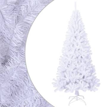 Artificial White Christmas Tree 210 cm - Thick Branches