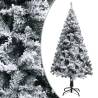  Artificial Christmas Tree with Flocked Snow Green 120 cm PVC Size 120 x 75 cm Quantity in Package 1 Number of Branch Tips Number of LEDs 