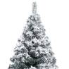 Flocked Snow Green Artificial Christmas Tree 120 cm - Hipomarket