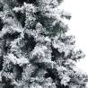 Flocked Snow Green Artificial Christmas Tree 120 cm - Hipomarket