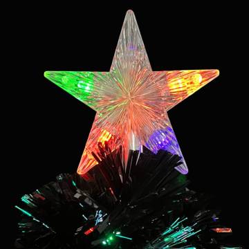 64 cm Black LED Snowflakes Christmas Tree - Hipomarket