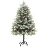 Pre-lit 150 cm Christmas Tree with Pine Cones - Hipomarket