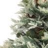 Pre-lit 150 cm Christmas Tree with Pine Cones - Hipomarket