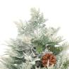 Pre-lit 150 cm Christmas Tree with Pine Cones - Hipomarket