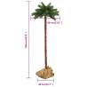 180 cm LED Christmas Tree - Festive Tropical Decor