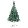  Artificial Christmas Tree with Pinecones 210 cm Size 210 x 105 cm Quantity in Package 1 Number of Branch Tips Number of LEDs 