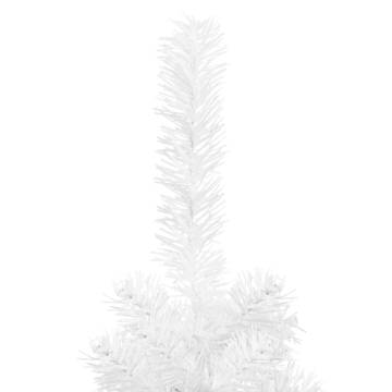 Slim White Christmas Tree 210 cm - Perfect Holiday Decoration