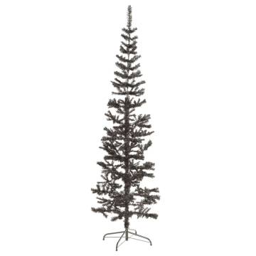 Slim Black Christmas Tree 180 cm | Perfect Holiday Centerpiece