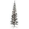 Slim Black Christmas Tree 180 cm | Perfect Holiday Centerpiece